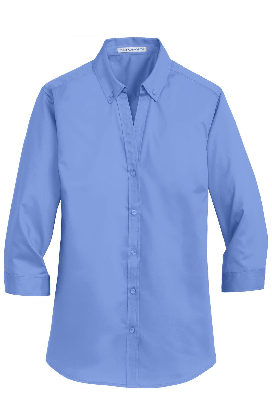 Port Authority Ladies 3/4-Sleeve SuperPro Twill Shirt