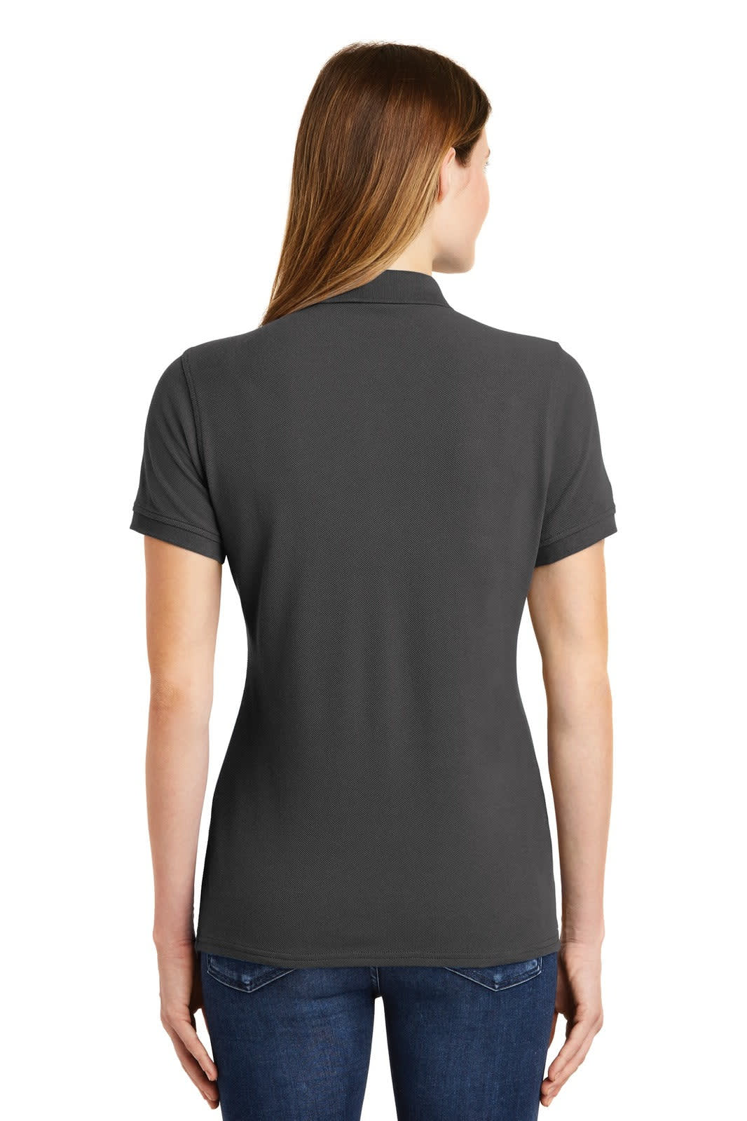 Port & Company Ladies Ring Spun Pique Polo