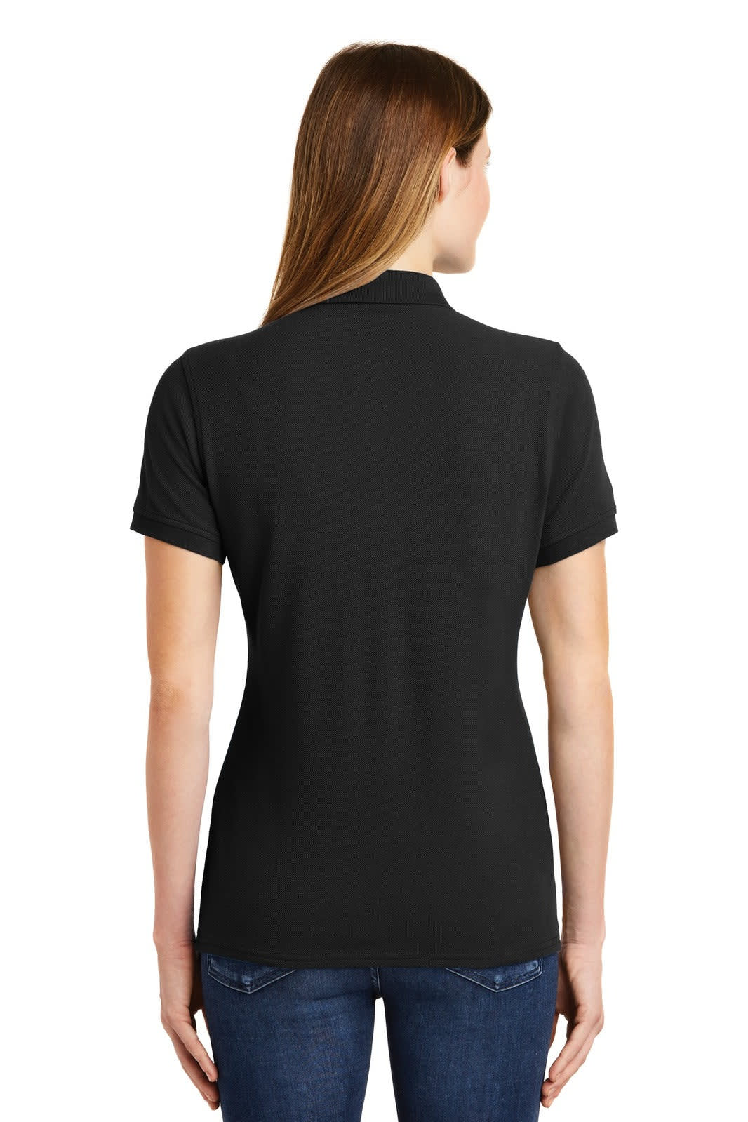 Port & Company Ladies Ring Spun Pique Polo