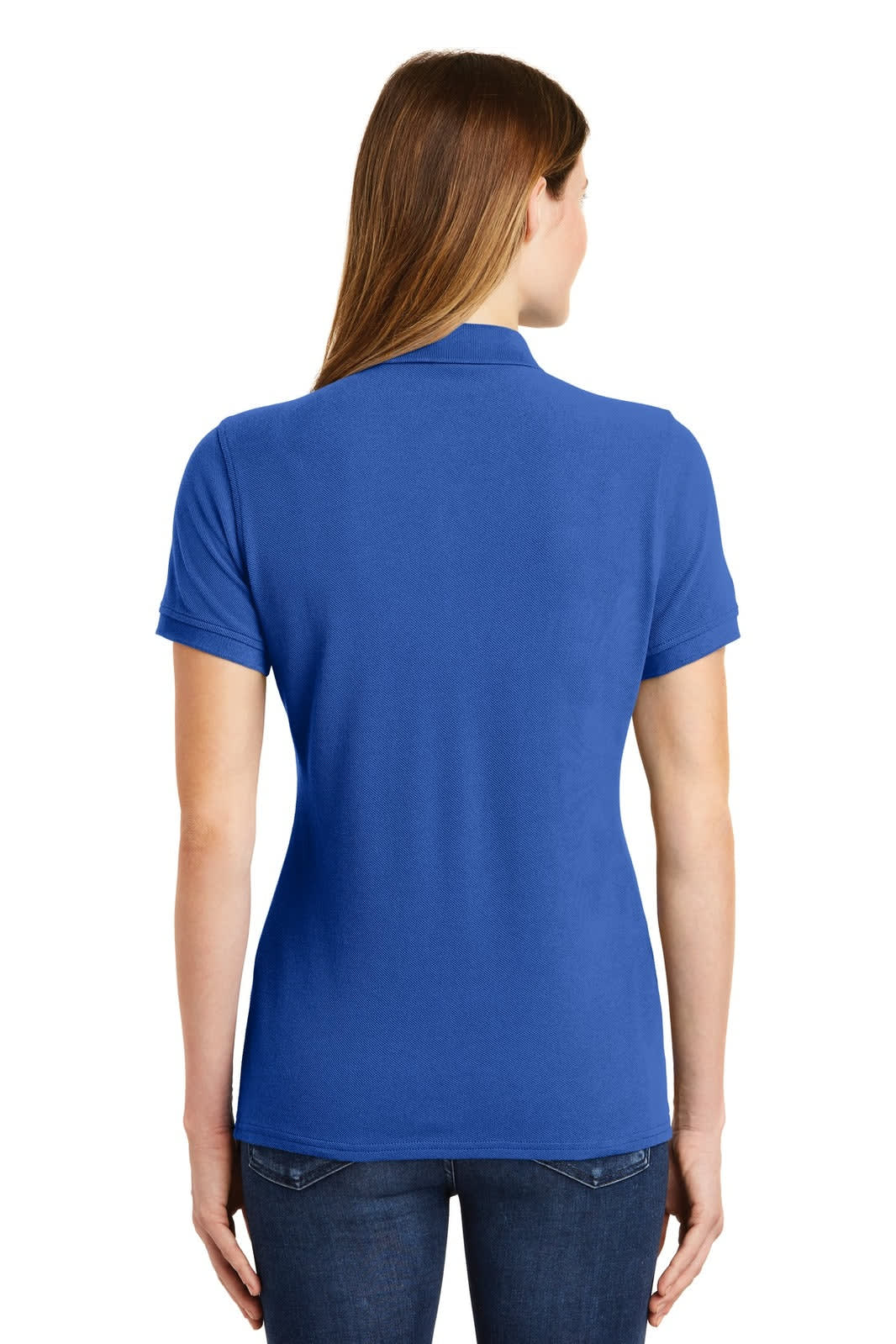 Port & Company Ladies Ring Spun Pique Polo
