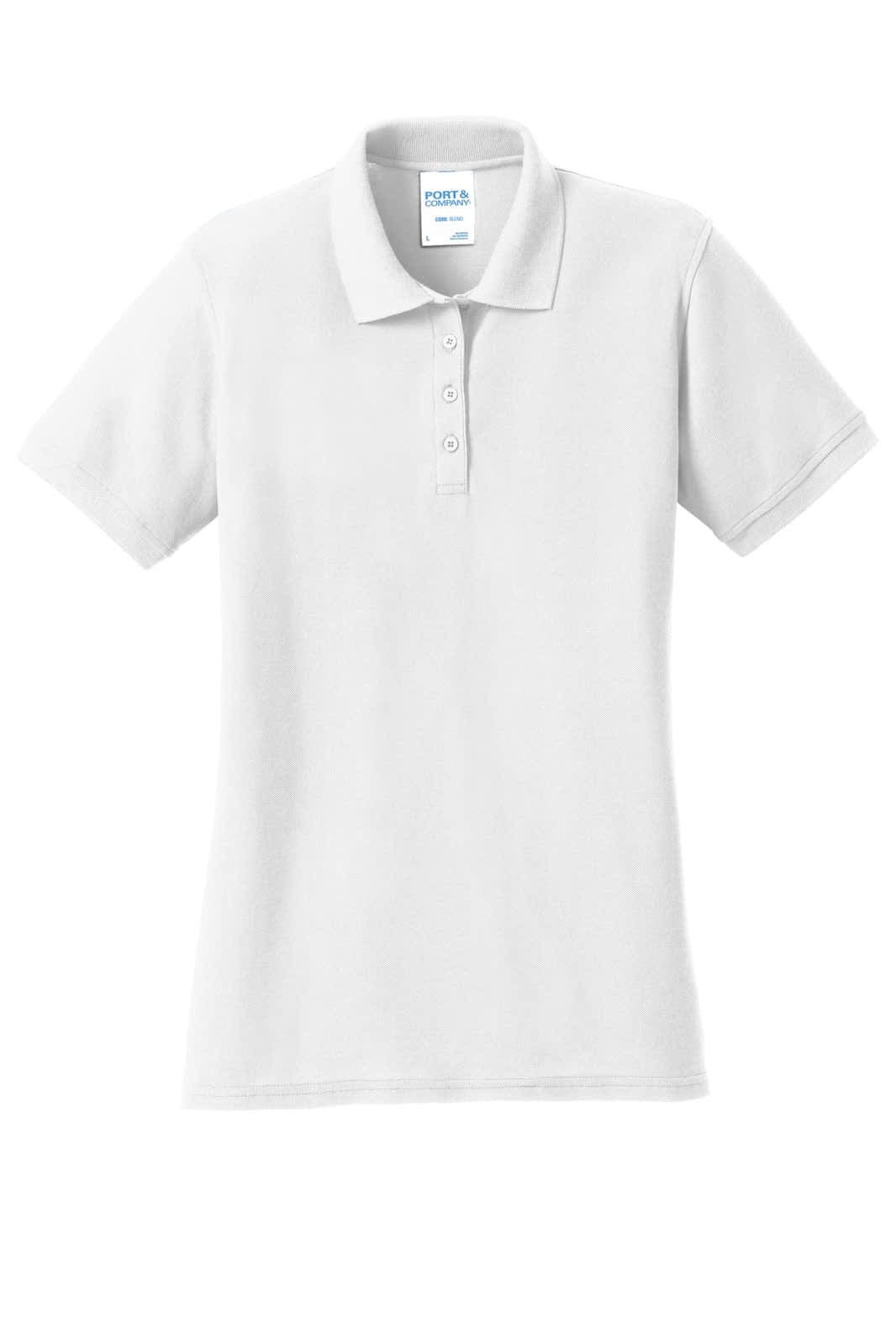 Port & Company Ladies Core Blend Pique Polo