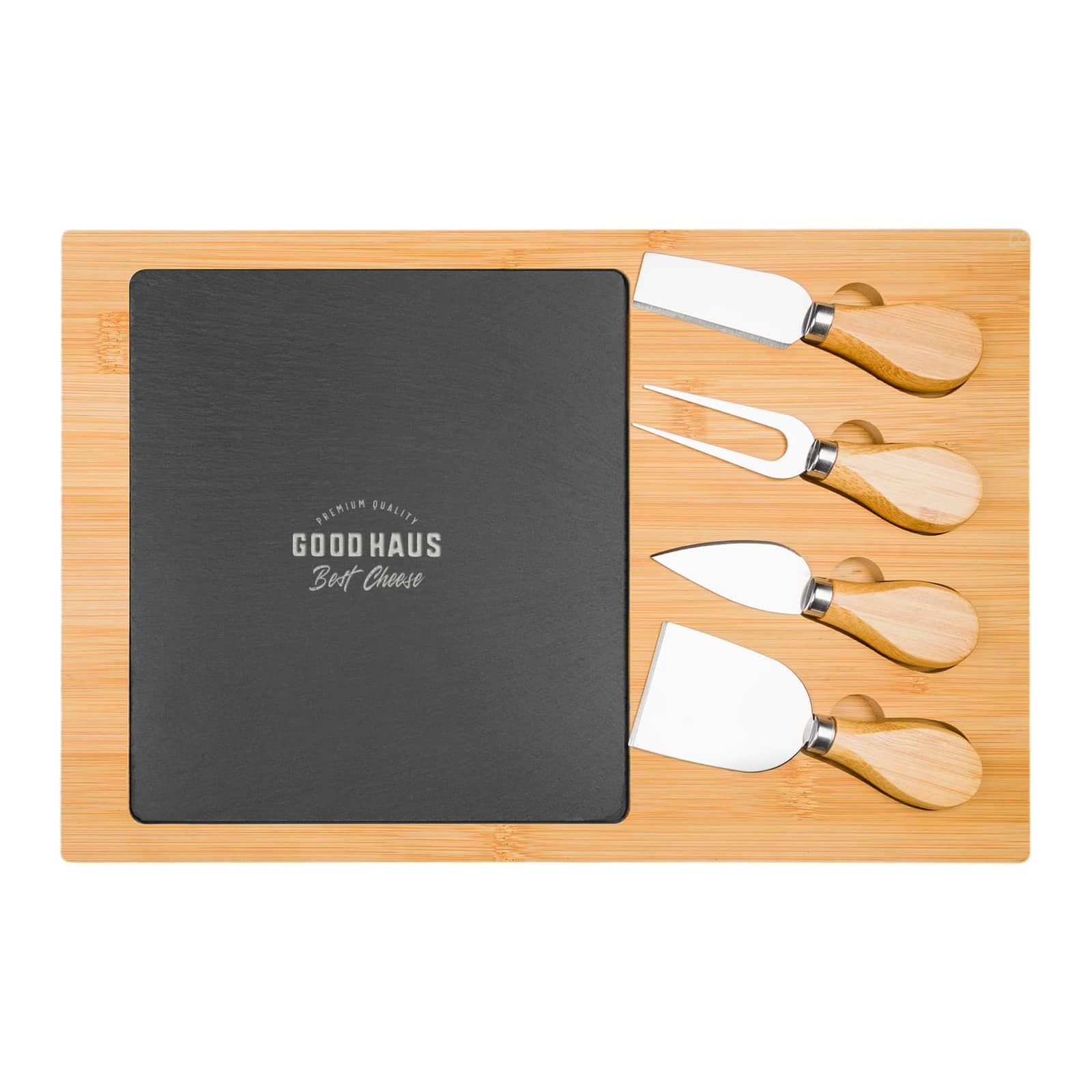 Mosaic Bamboo Slate Cheese Board