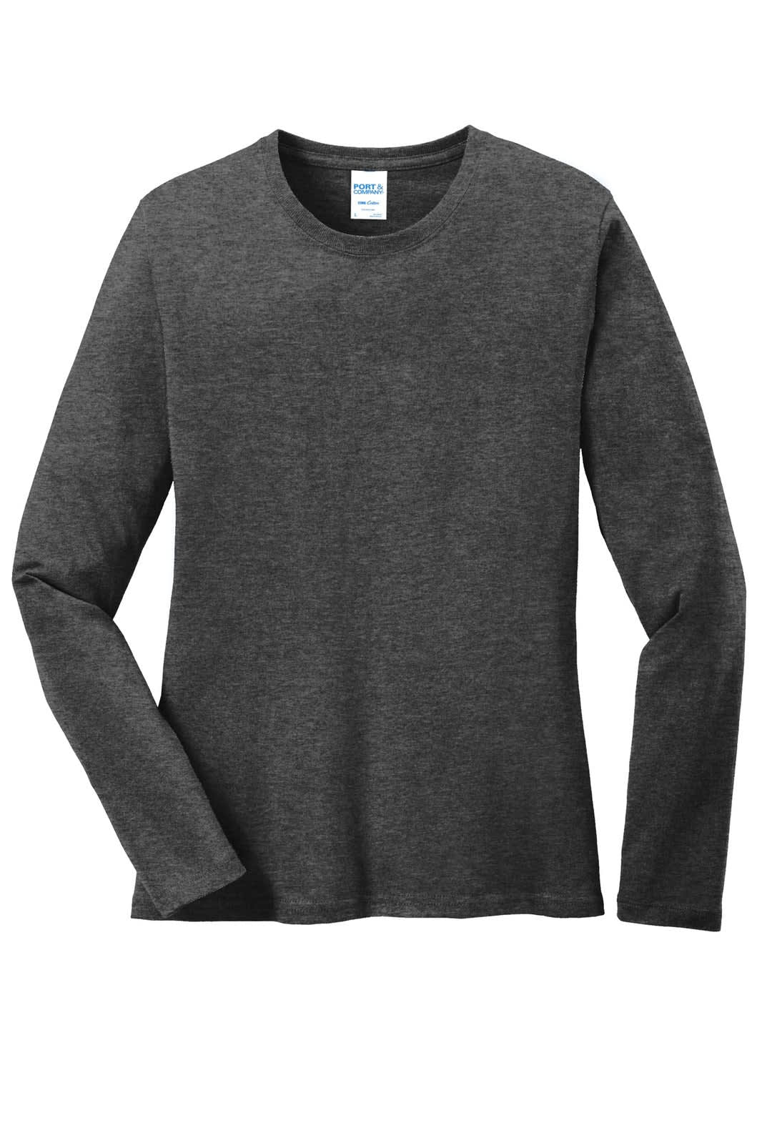 Port & Company Ladies Long Sleeve Core Cotton Tee