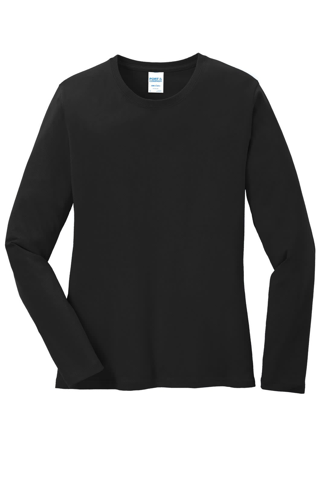 Port & Company Ladies Long Sleeve Core Cotton Tee