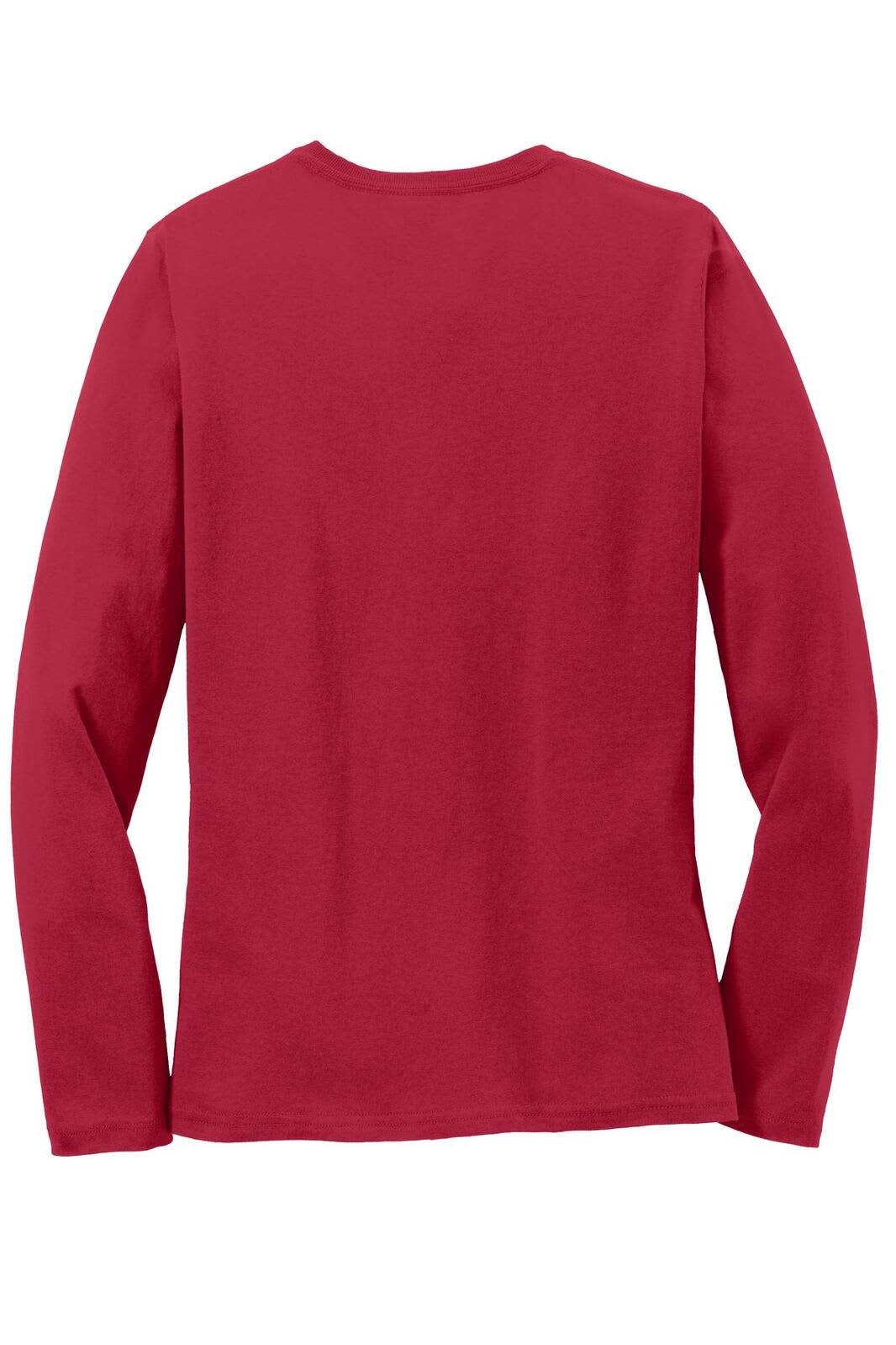 Port & Company Ladies Long Sleeve Core Cotton Tee