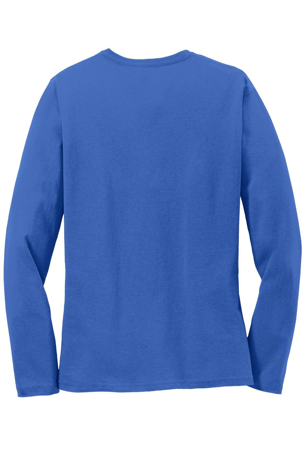 Port & Company Ladies Long Sleeve Core Cotton Tee