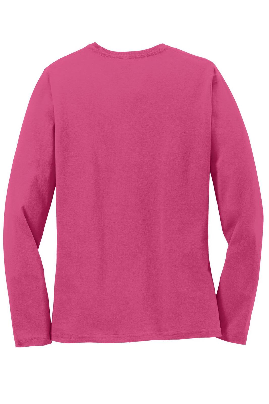 Port & Company Ladies Long Sleeve Core Cotton Tee