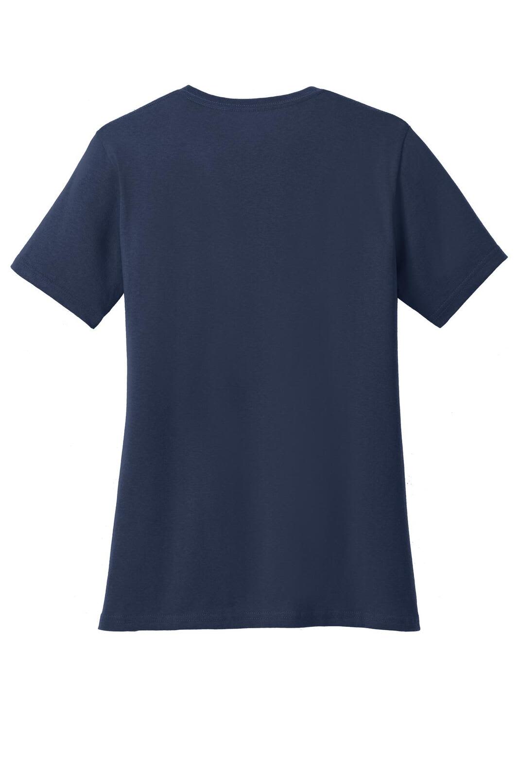 Port & Company Ladies Core Cotton V-Neck Tee