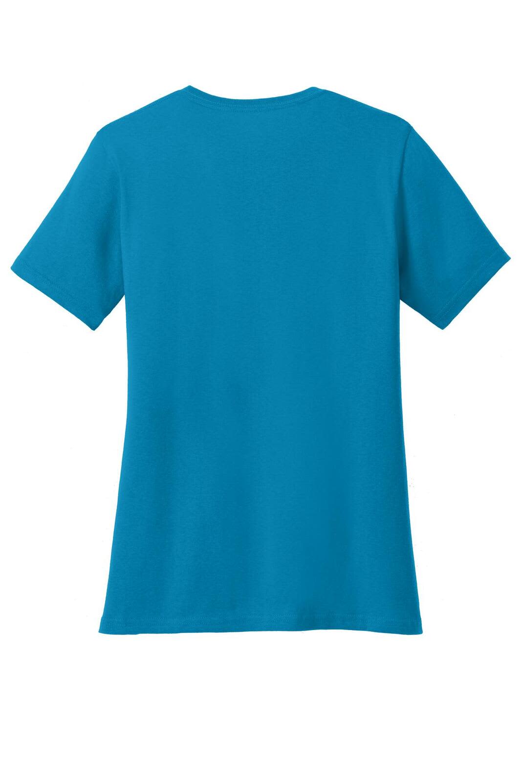 Port & Company Ladies Core Cotton V-Neck Tee