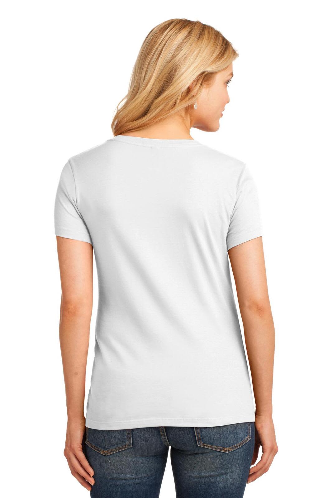 Port & Company Ladies Core Cotton V-Neck Tee