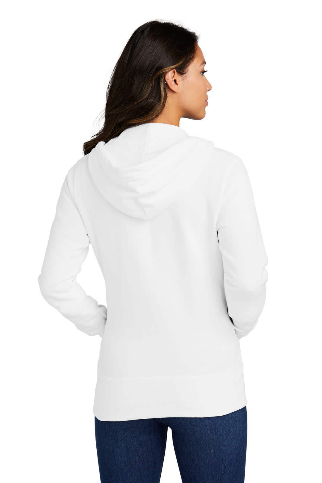 Port & Company Ladies Core Fleece Full-Zip Hooded Sweatshirt
