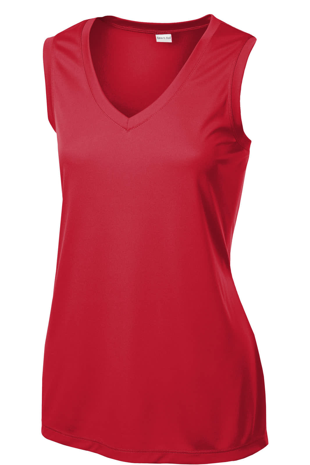 Sport-Tek Ladies Sleeveless PosiCharge Competitor V-Neck Tee