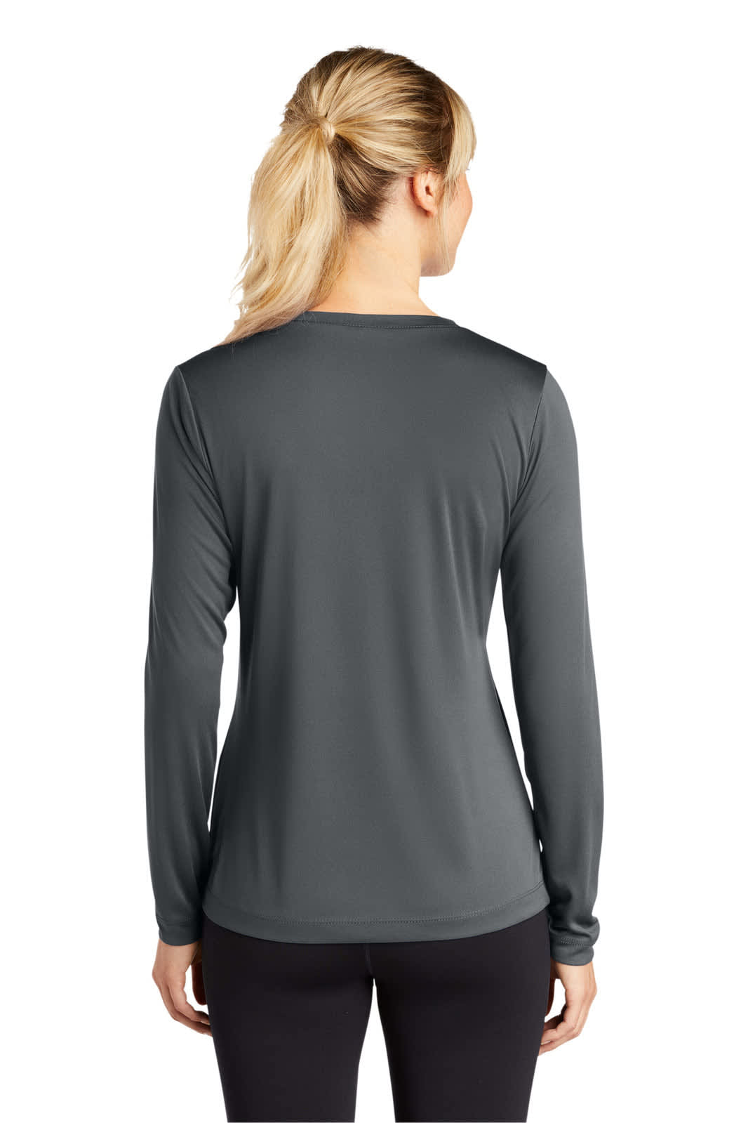 Sport-Tek Ladies Long Sleeve PosiCharge Competitor V-Neck Tee