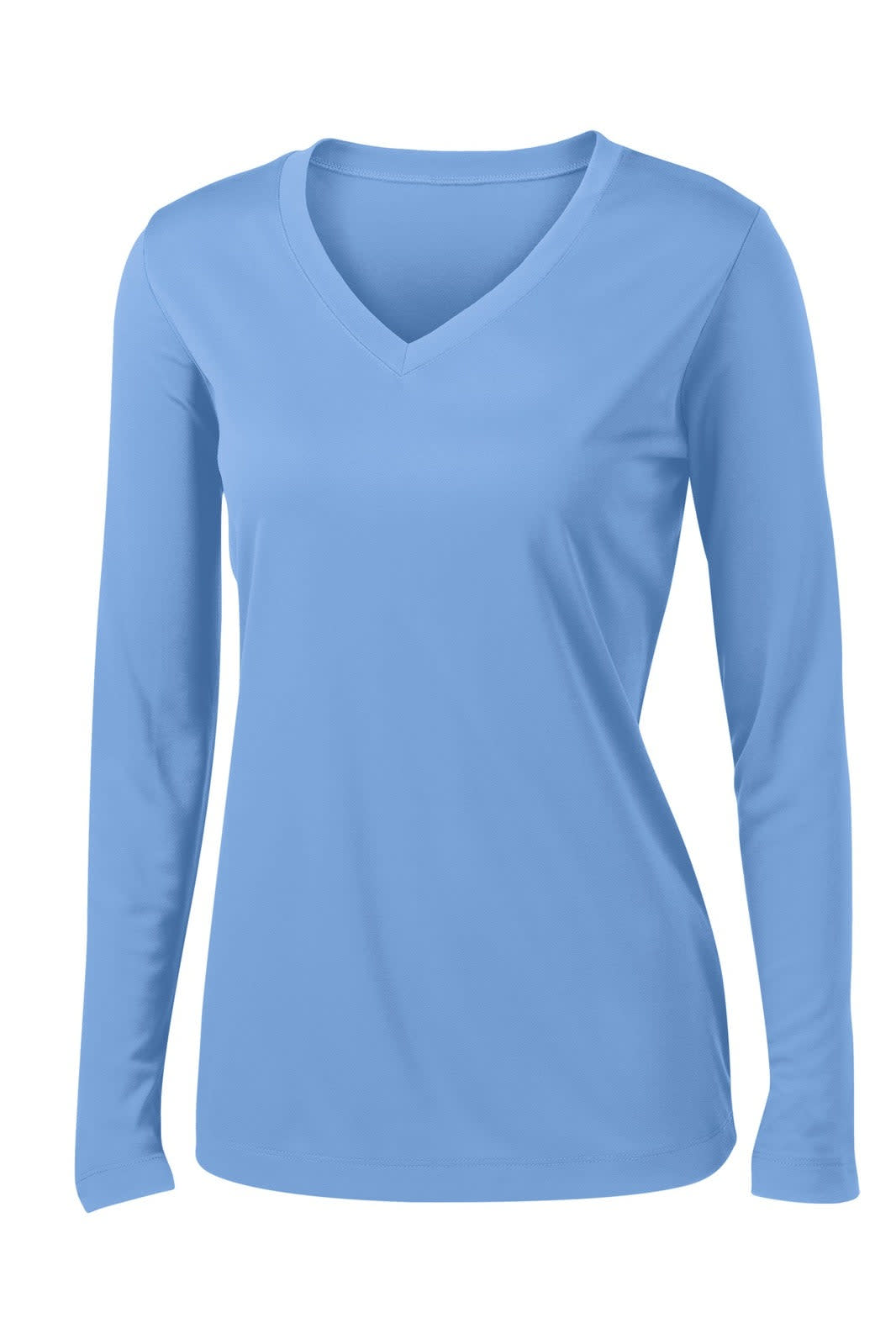 Sport-Tek Ladies Long Sleeve PosiCharge Competitor V-Neck Tee