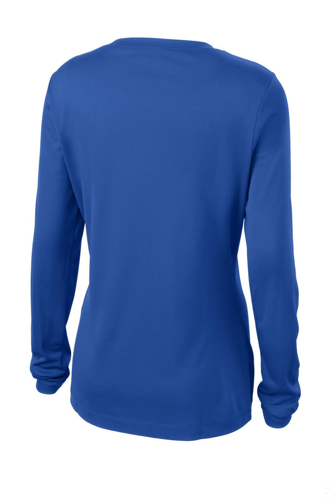 Sport-Tek Ladies Long Sleeve PosiCharge Competitor V-Neck Tee