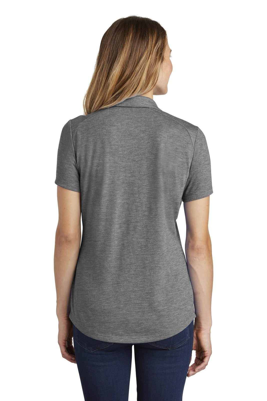 Sport-Tek Ladies PosiCharge Tri-Blend Wicking Polo