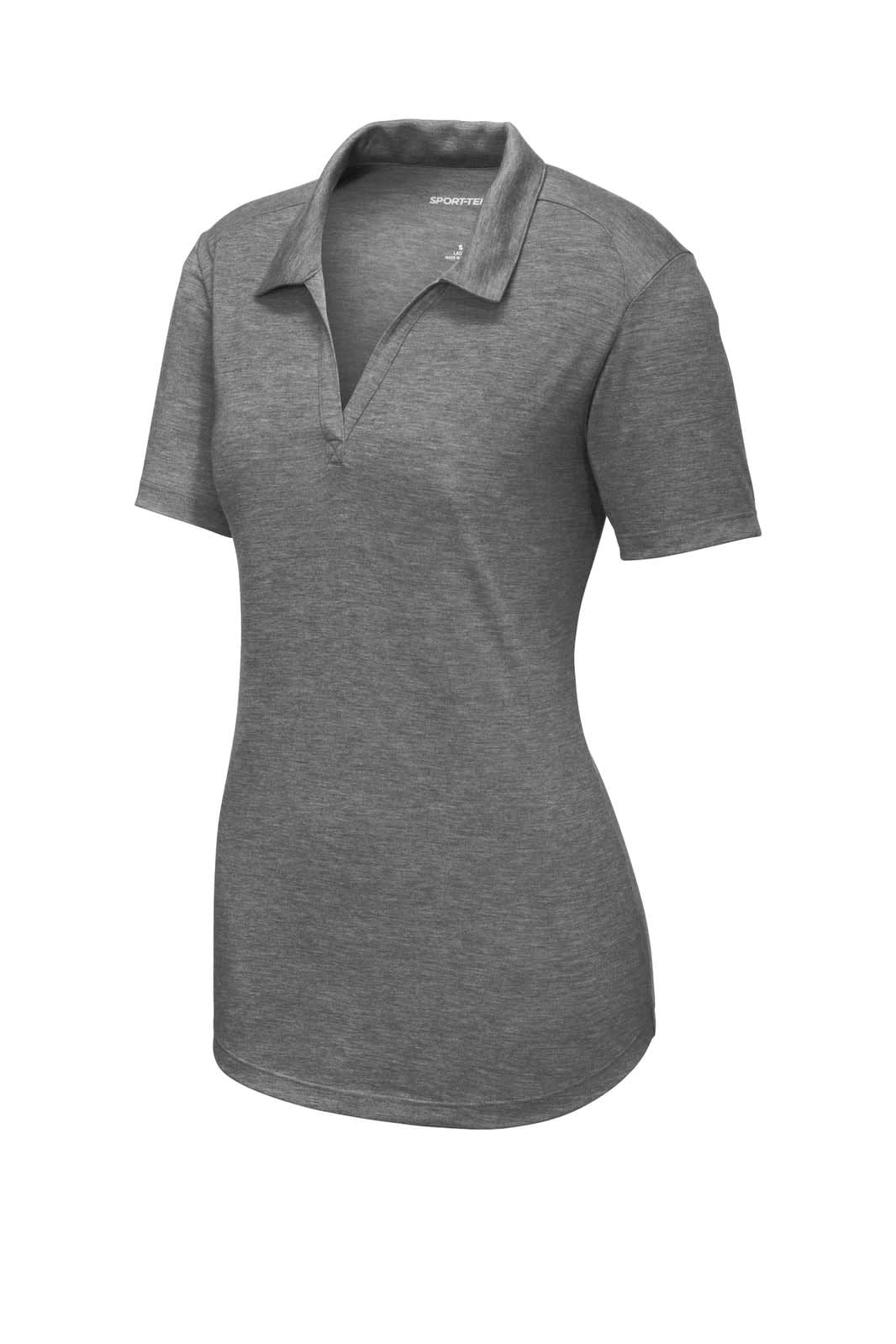 Sport-Tek Ladies PosiCharge Tri-Blend Wicking Polo