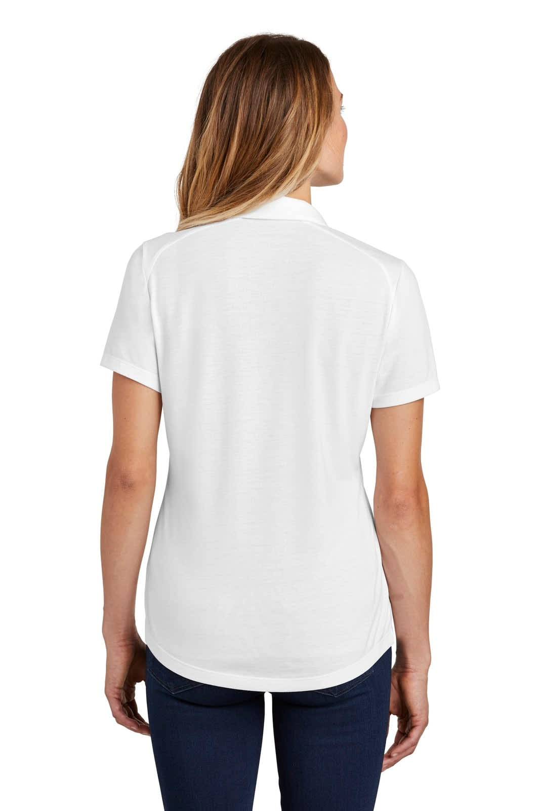 Sport-Tek Ladies PosiCharge Tri-Blend Wicking Polo
