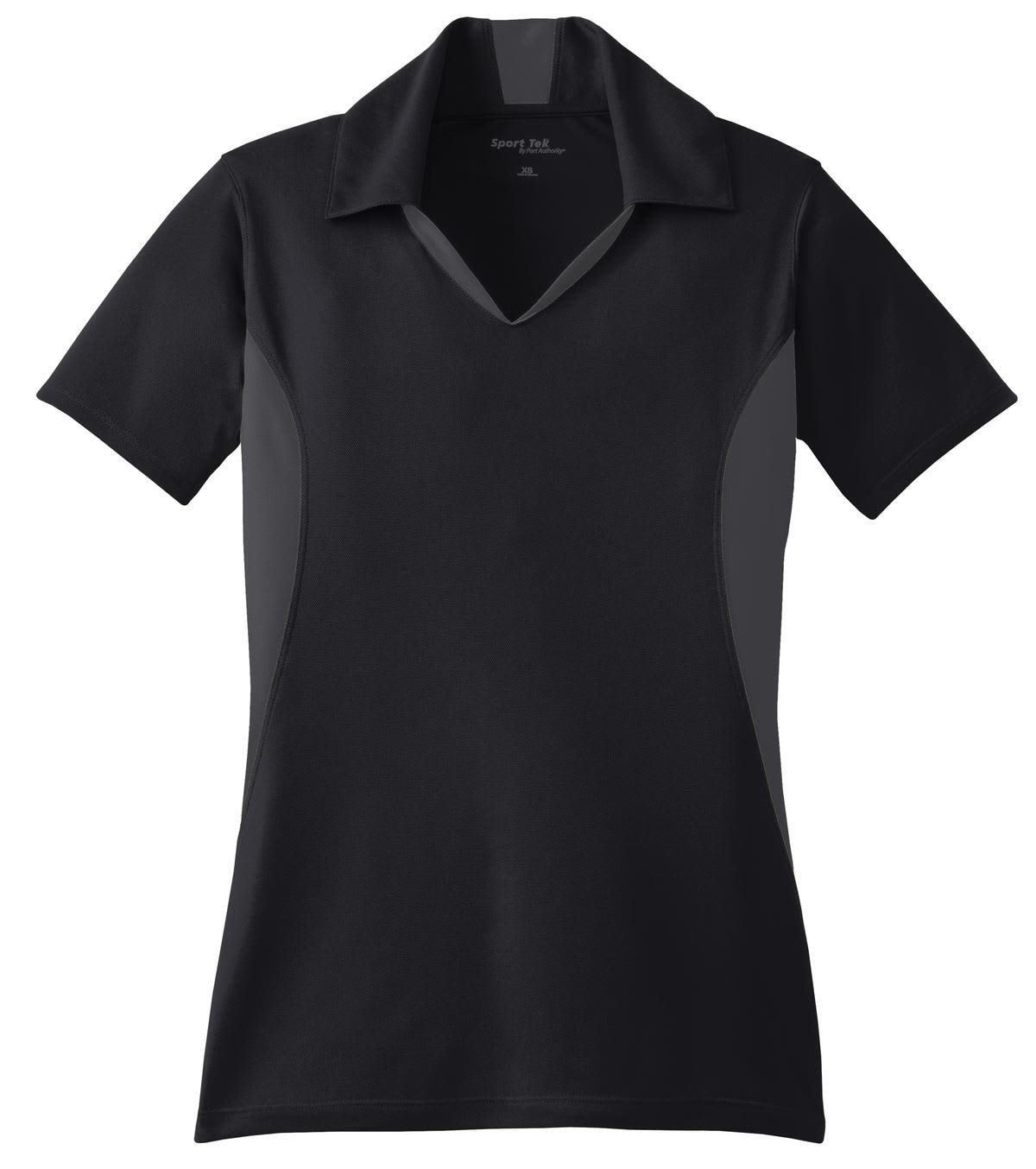 Sport-Tek Ladies Side Blocked Micropique Sport-Wick Polo