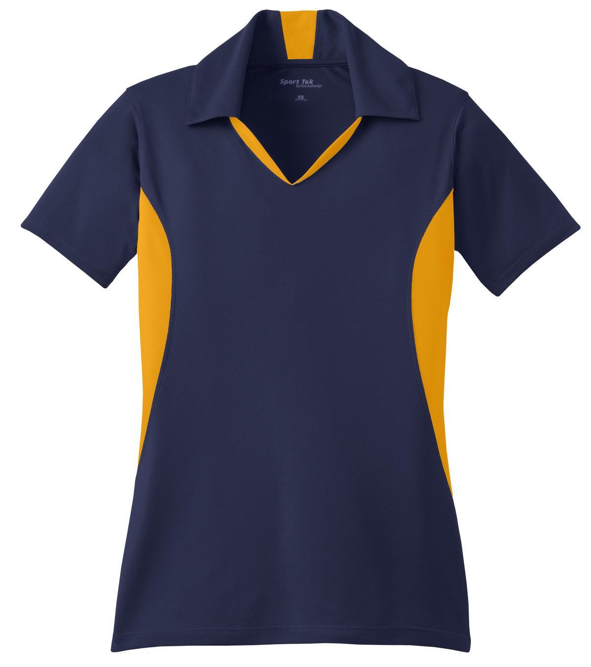 Sport-Tek Ladies Side Blocked Micropique Sport-Wick Polo