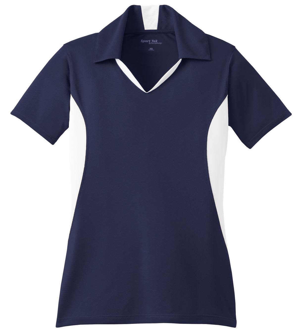 Sport-Tek Ladies Side Blocked Micropique Sport-Wick Polo