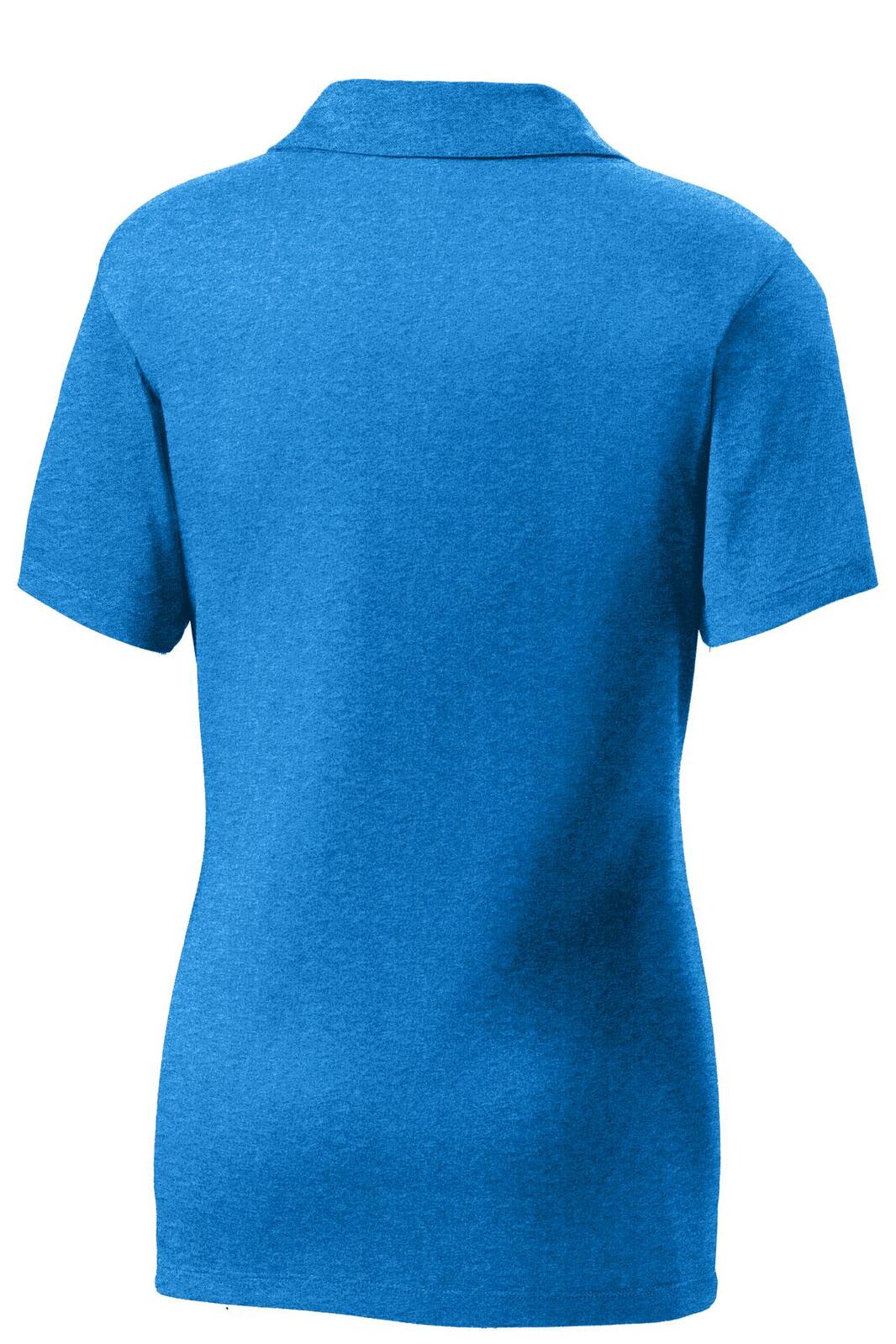 Sport-Tek Ladies Heather Contender Polo