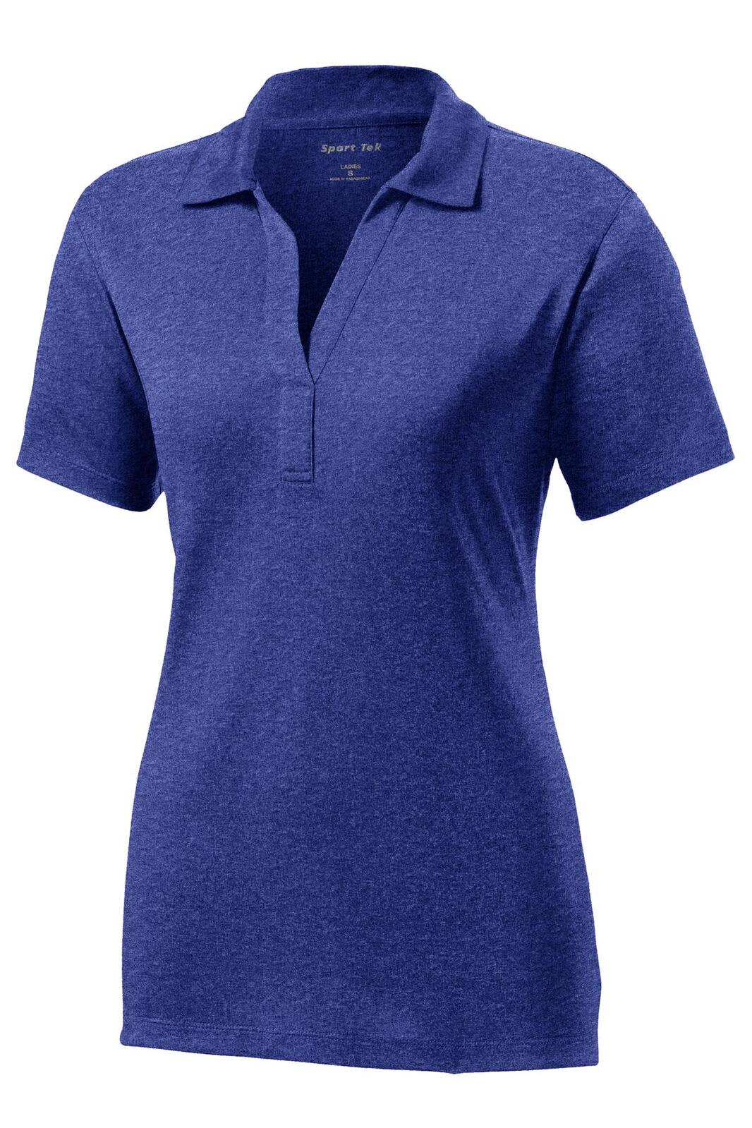 Sport-Tek Ladies Heather Contender Polo