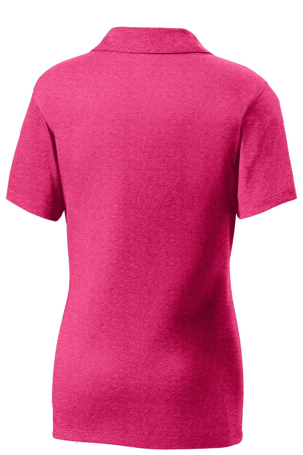 Sport-Tek Ladies Heather Contender Polo