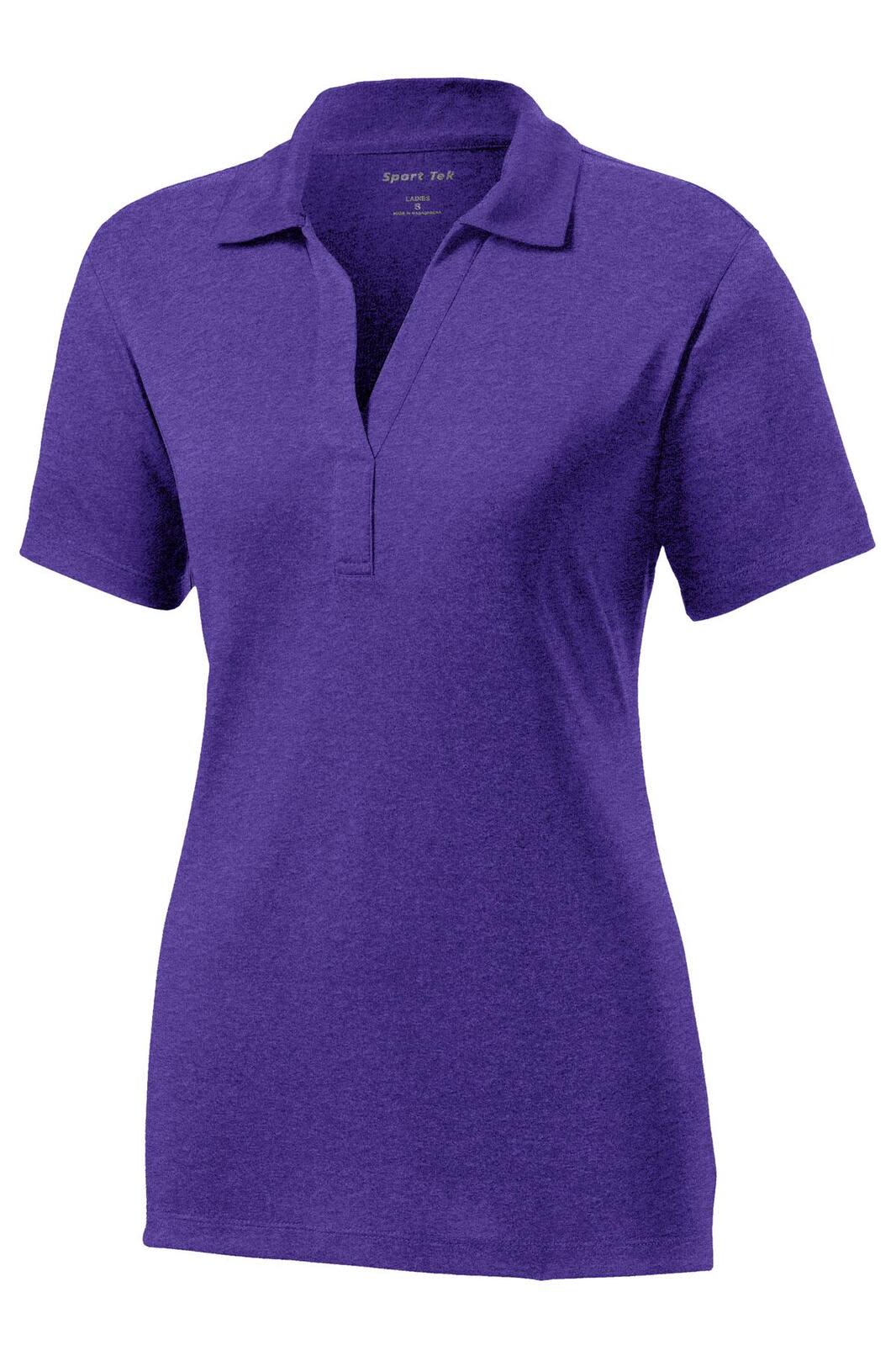 Sport-Tek Ladies Heather Contender Polo