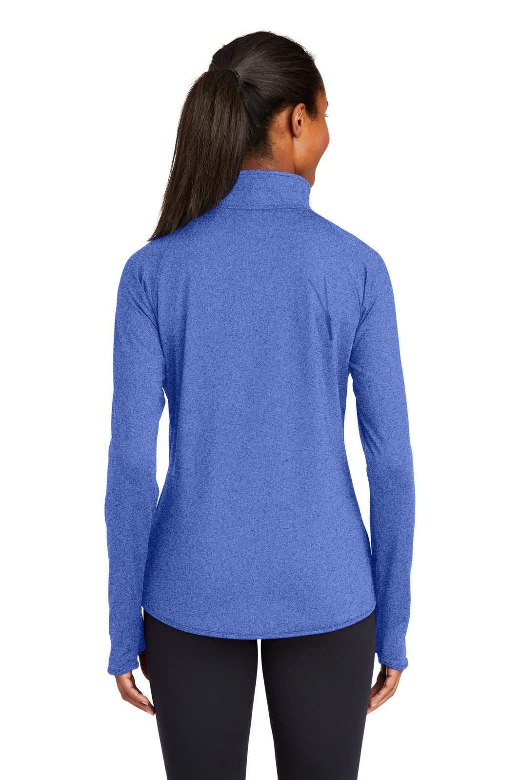 Sport-Tek Ladies Sport-Wick Stretch 1/2-Zip Pullover