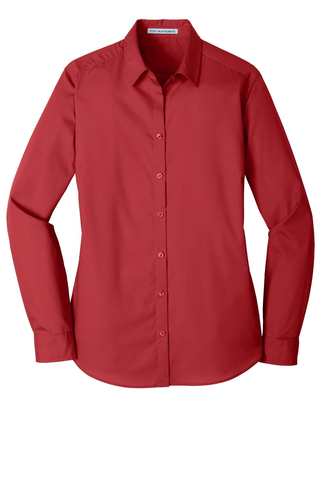 Port Authority Ladies Long Sleeve Carefree Poplin Shirt