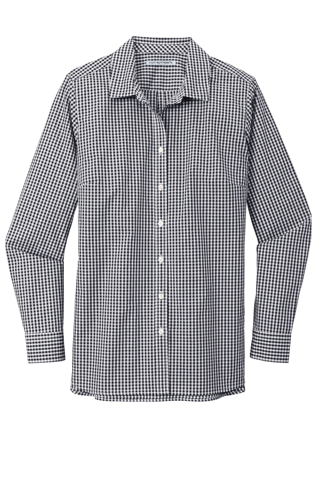Port Authority Ladies Broadcloth Gingham Easy Care Shirt