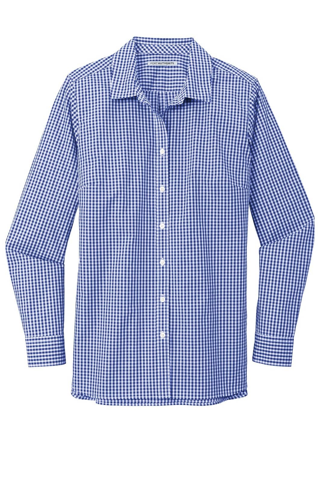 Port Authority Ladies Broadcloth Gingham Easy Care Shirt