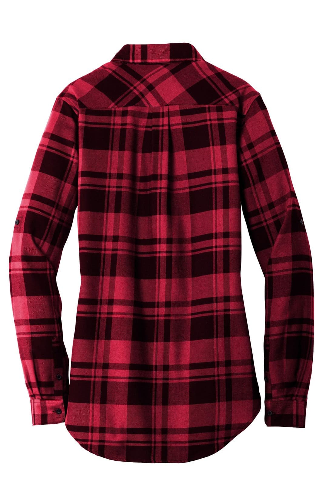 Port Authority Ladies Plaid Flannel Tunic