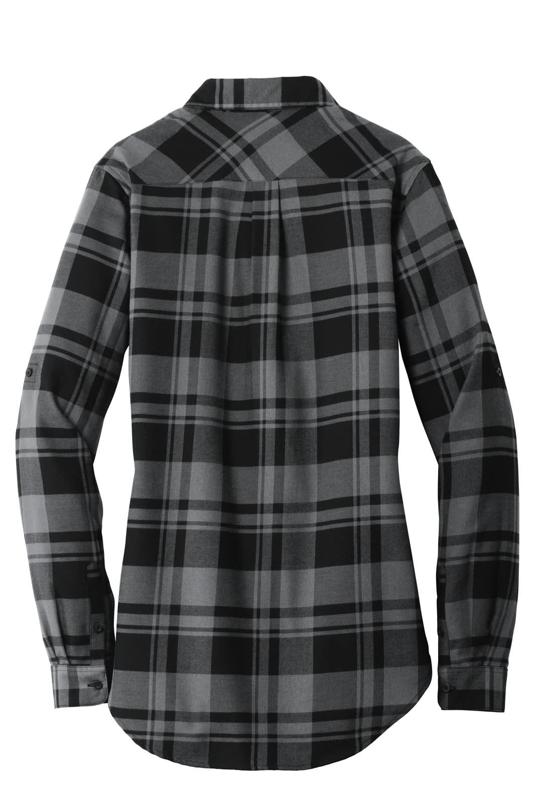 Port Authority Ladies Plaid Flannel Tunic