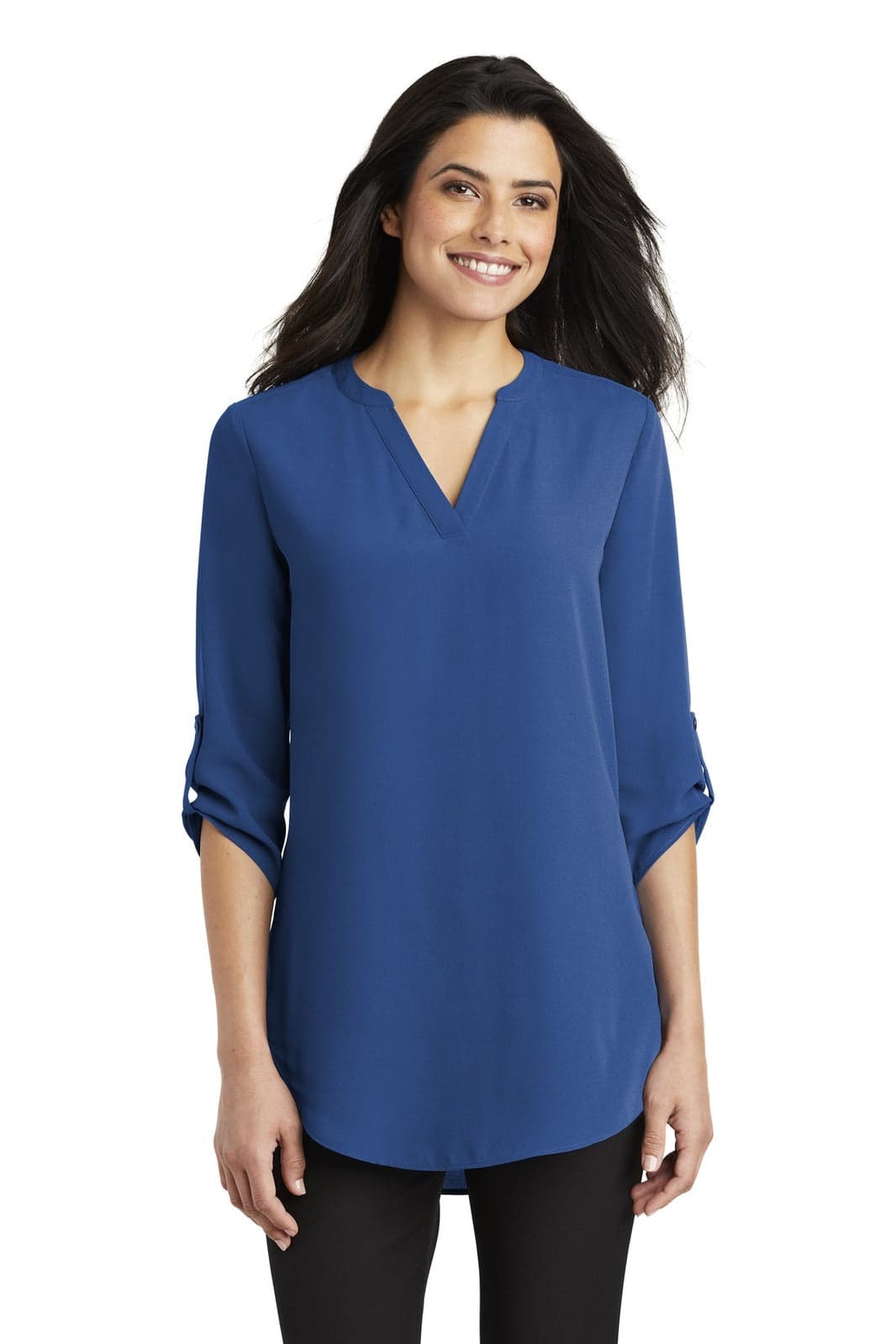 Port Authority Ladies 3/4-Sleeve Tunic Blouse