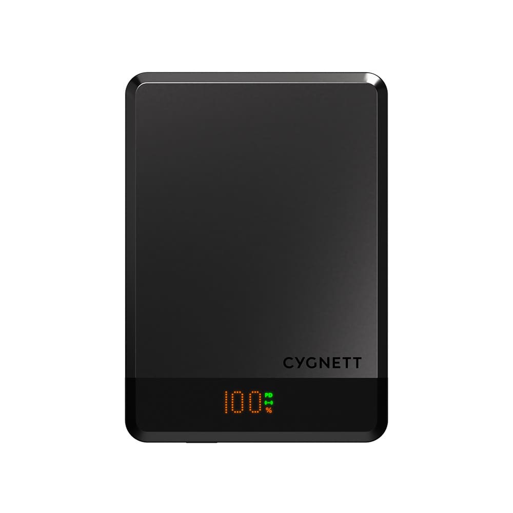 Cygnett MAGSLIM Magnetic Wireless Power Bank - 5K