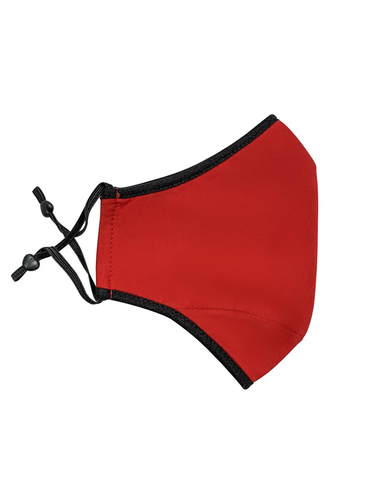 Contrast One Piece Cotton Face Masks With Adjustable toggle