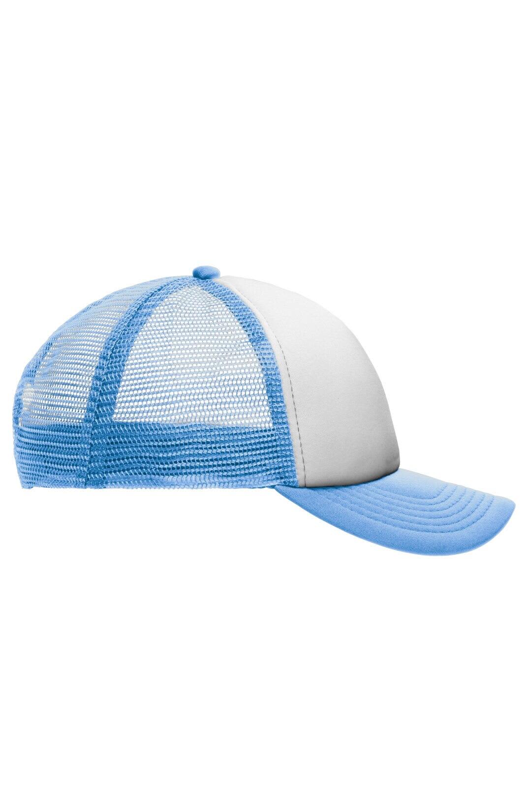 Kids 5 Panel Polyester Mesh Trucker