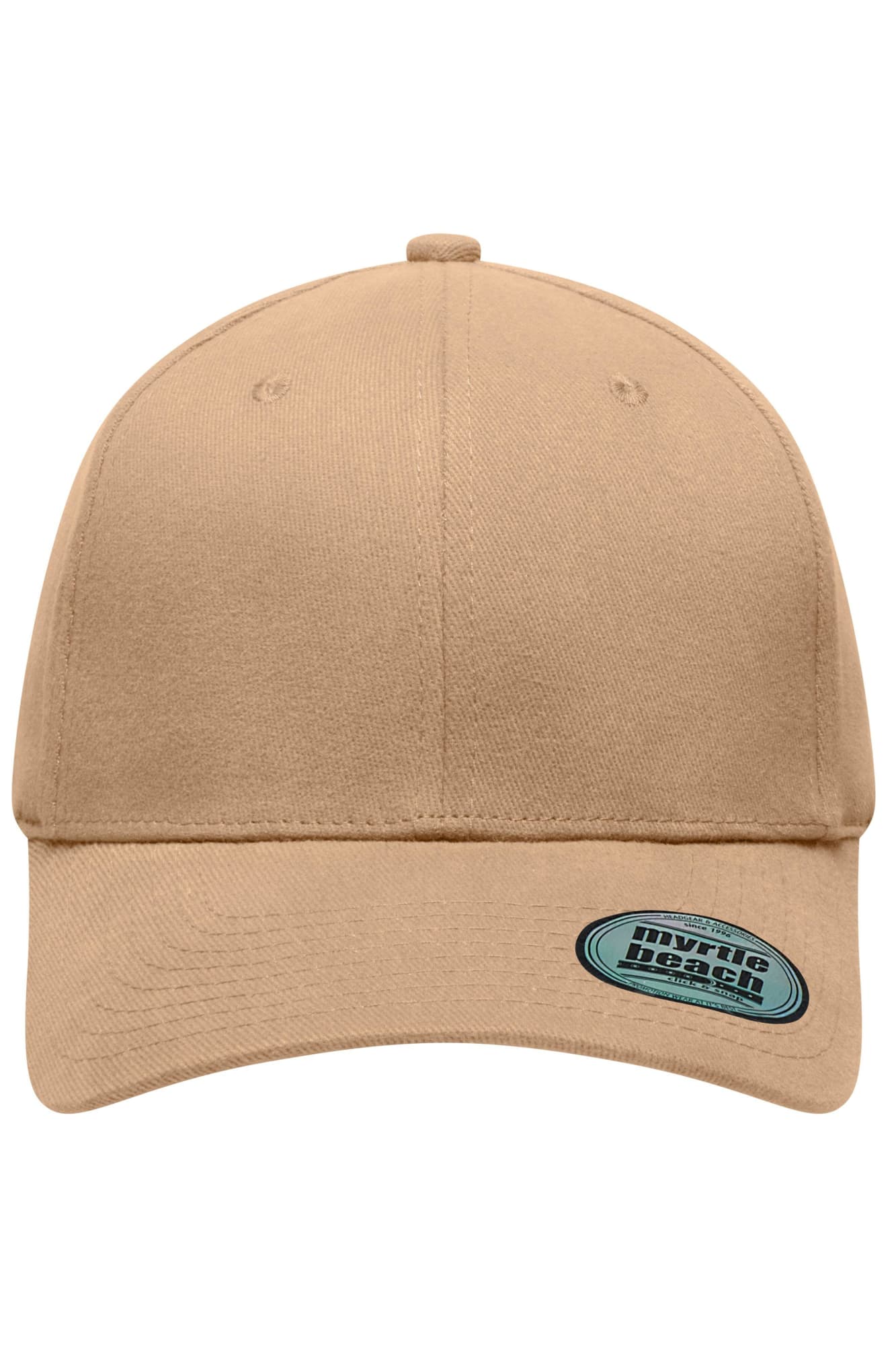 6 Panel Elastic Fit Baseball Cap