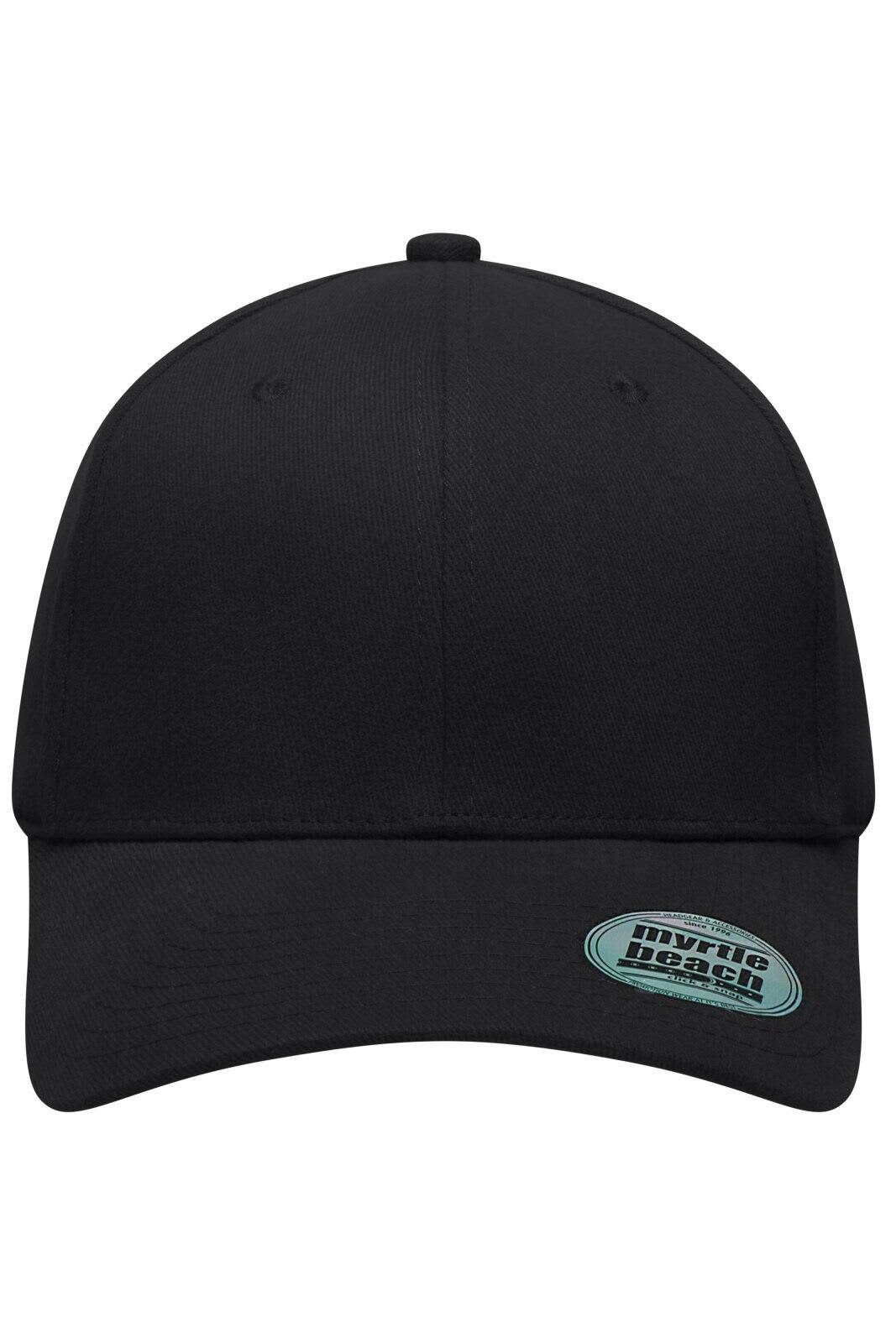 6 Panel Elastic Fit Baseball Cap