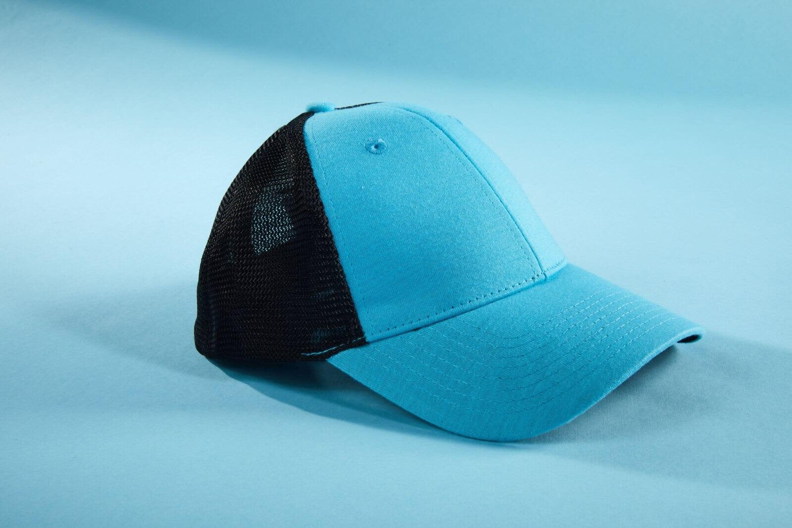 6 Panel Elastic Fit Mesh Cap