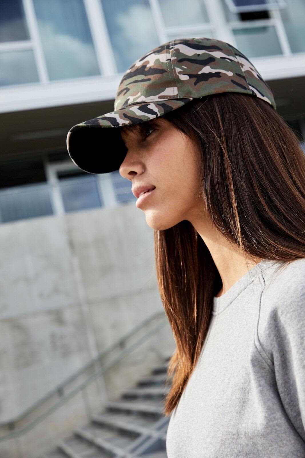 6 Panel Camouflage Cap