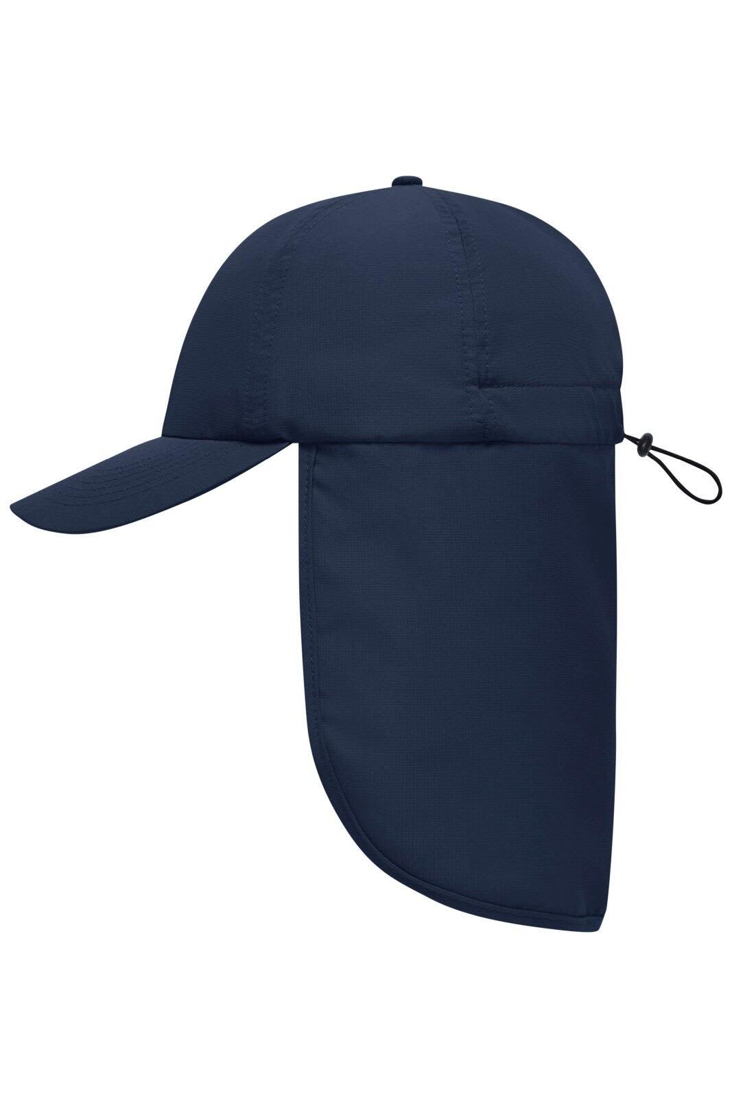 6 Panel Cap w/ Neck Guard