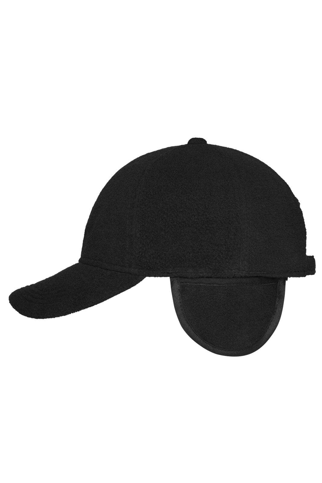 6 Panel Fleece Cap w/ Earflaps