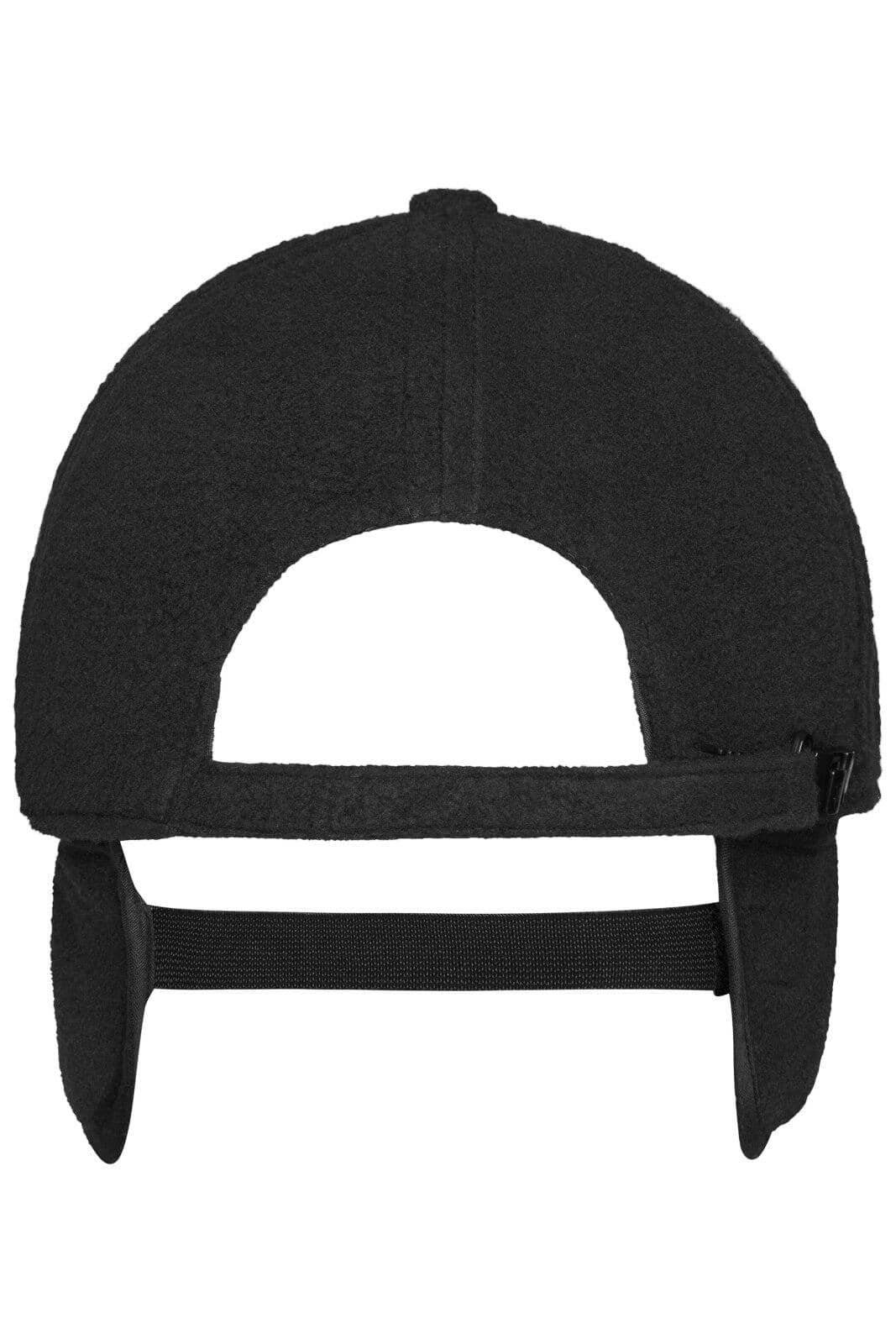 6 Panel Fleece Cap w/ Earflaps