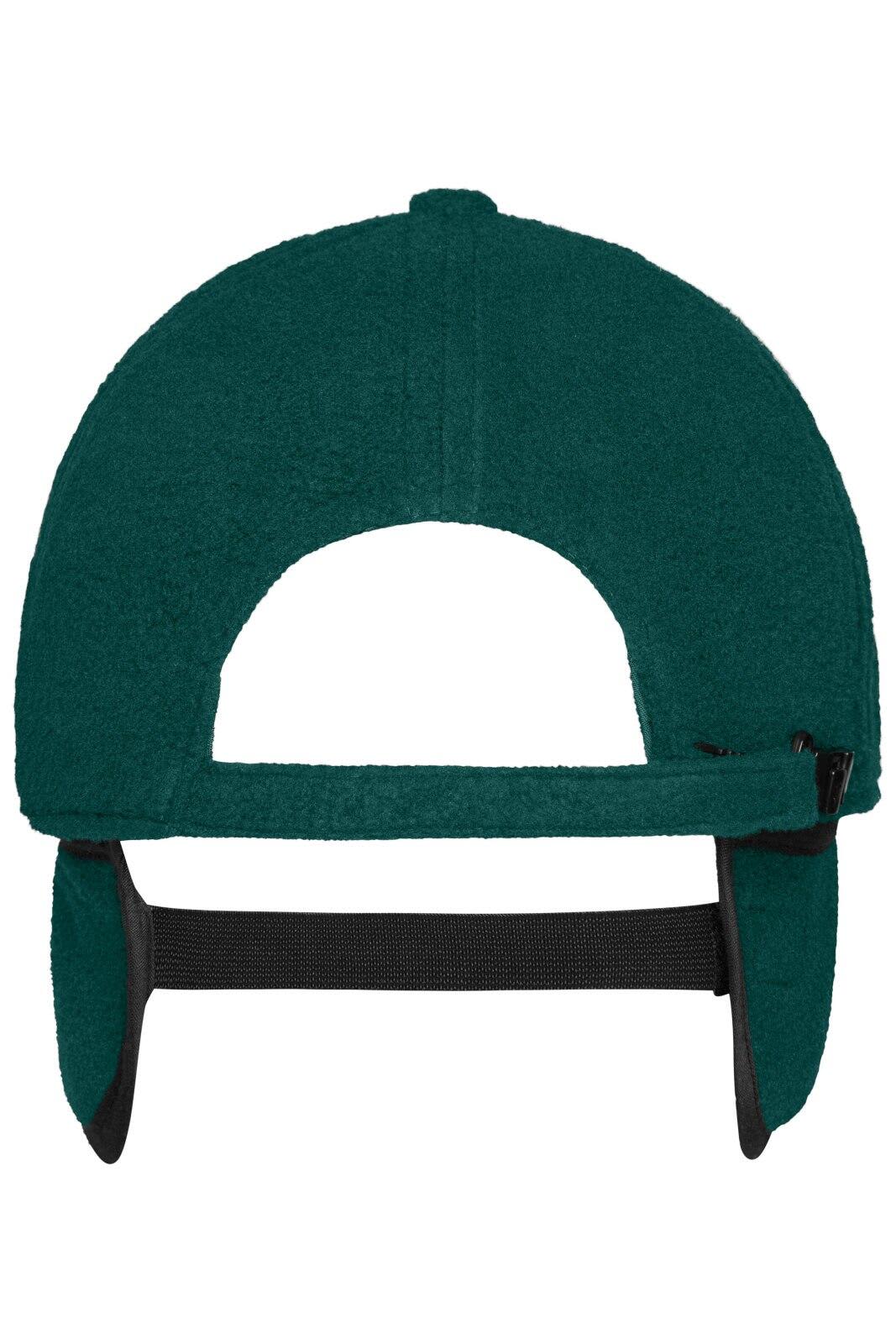 6 Panel Fleece Cap w/ Earflaps