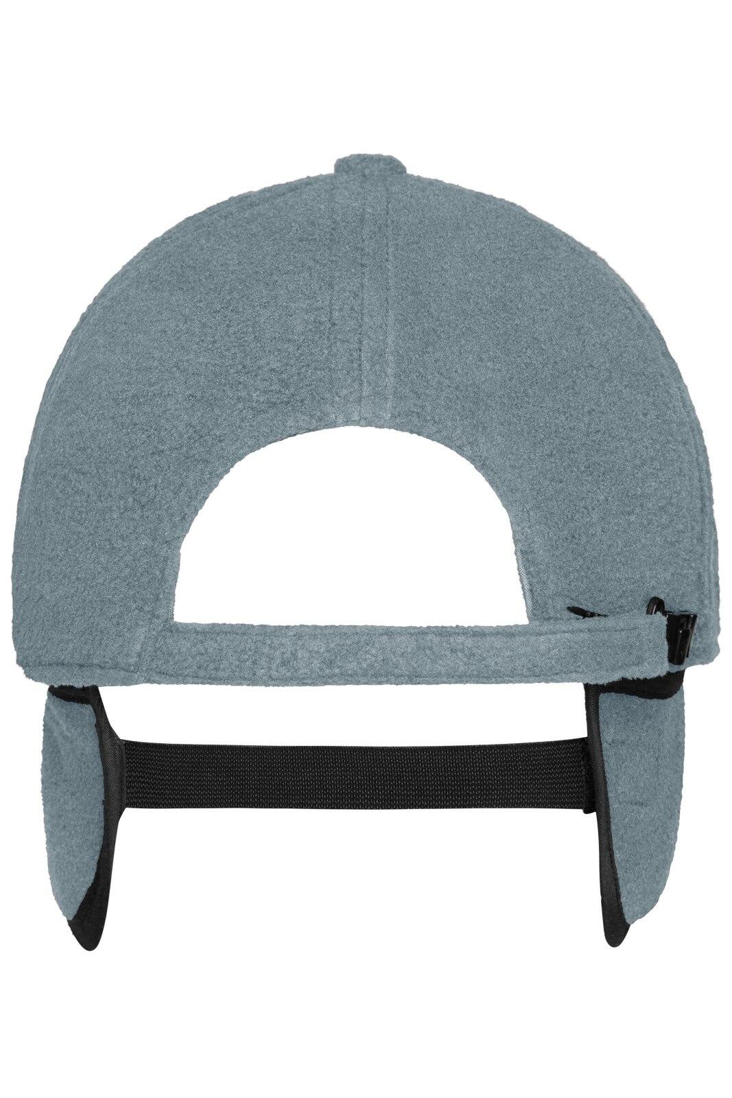 6 Panel Fleece Cap w/ Earflaps