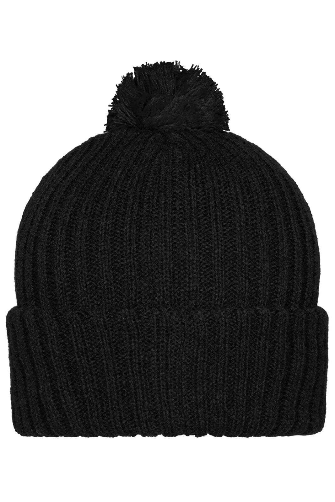 Knitted Beanie w/ Pompon