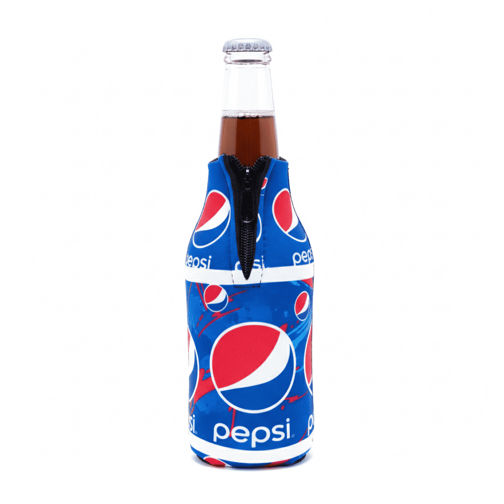 Long Neck Bottle Cooler with Zip